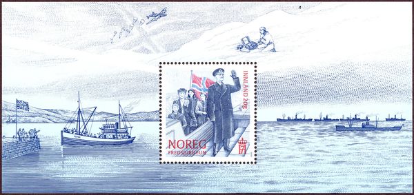 Return of Prince Olav to Oslo 1945