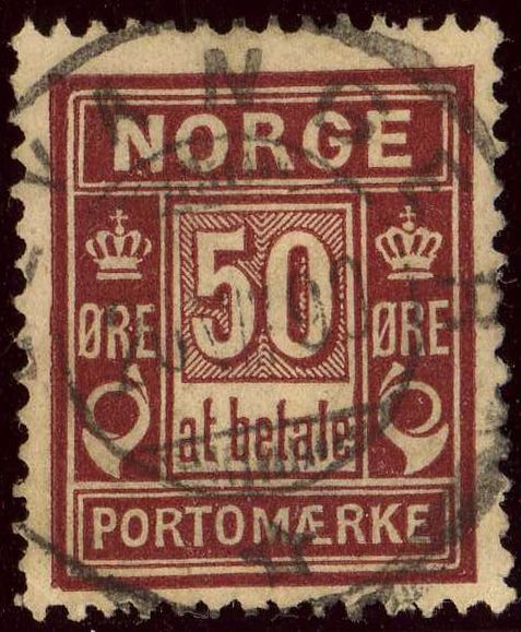 Postage Due 'At betale'
