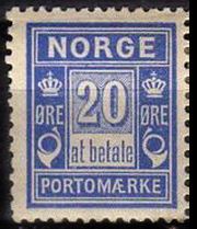 Postage Due “at betale”