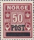Postage due with surcharge