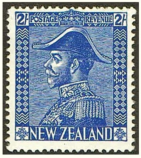 King George V in Admiral's Uniform 2/-