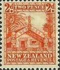 Carved Maori House
