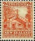 Carved Maori House