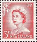 QEII Three Pence - large numeral - Booklet Issue