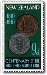 Half-sovereign of 1867 and Commemorative Dollar Coin