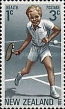 Health - Boy Playing Tennis 3c + 1c