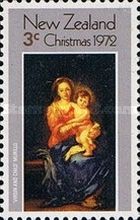 Madonna & Child, painting by Murillo