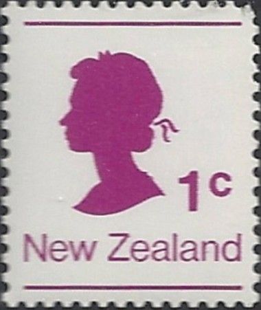 Queen Elizabeth II - magenta 1c coil