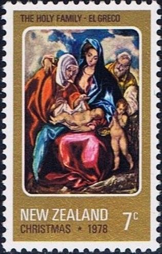 Holy Family by El Greco
