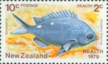 Health - New Zealand Demoiselle (Chromis dispilus) 10c + 2c