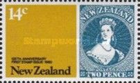 Two Pence Stamp of 1855