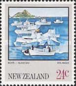 'Boats. Island Bay'