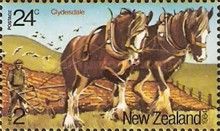 Health - Clydesdale Horse 24c + 2c