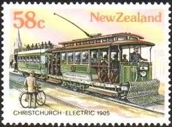 Christchurch Electric Tram, 1905