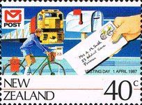Posting Letter,Ttrain and Mail Box