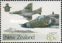 Douglas A-4F Skyhawk and Mount Ruapehu