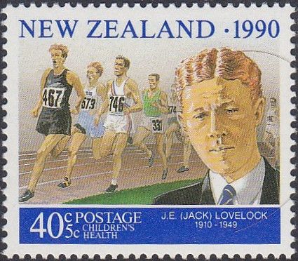Health - Jack Lovelock 40c + 5c
