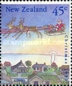 Santa on His Sleigh