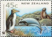 Yellow-eyed Penguin, Hector's Dolphin & New Zealand Fur Seal