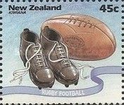 Rugby Ball and Boots
