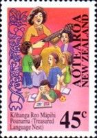 Teacher with Guitar and Children