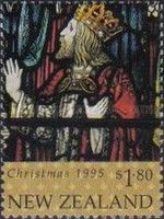 Wise Man Kneeling (Stained Glass Windows)