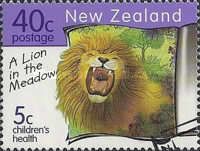 Health - Lion in the Meadow 40c + 5c