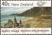 West Ruggedy Beach, Stewart Island