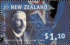 Ernest Rutherford, splitting the Atom 1919