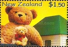 Teedy Bears "Swanni" (Robin Rive) & "Dear John" (Rose Hill)