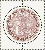Brown Kiwi (Apteryx australis) $1.50