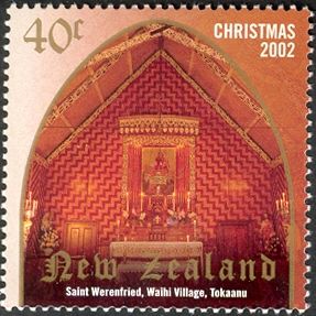 Saint Werenfried in Waihi Village, Tokaanu