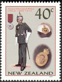 Amuri Mounted Rifles Officer 1900-1910