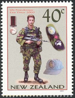UN Peacekeeper East Timor 2000