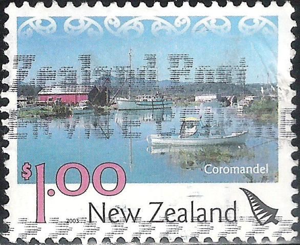 Coromandel (with Silver Printing on Fern Leaf)
