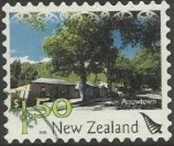 Arrowtown (with Silver Printing on Fern Leaf)