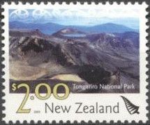 Tongariro National Park (with Silver Printing on Fern Leaf)