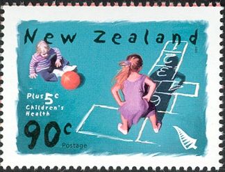 Health - Girl Hopscotch 90c + 5c