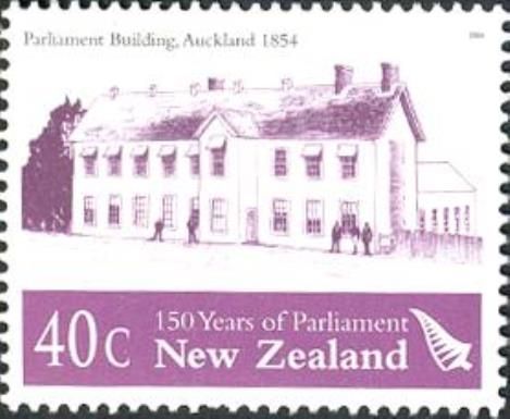 Parliament Building Auckland 1854