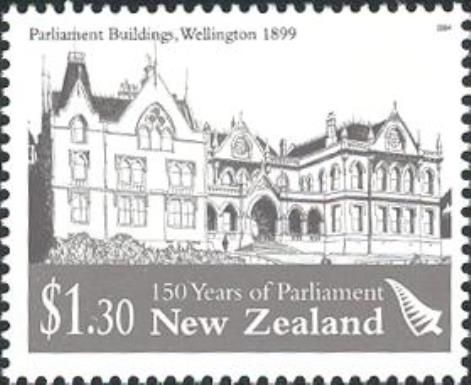 Parliament Buildings Wellington 1899