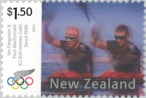 Ian Ferguson & Paul MacDonald. K2 500 Gold, Seoul 1988