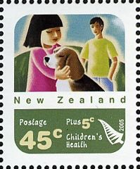 Health - Child & Dog 45c + 5c