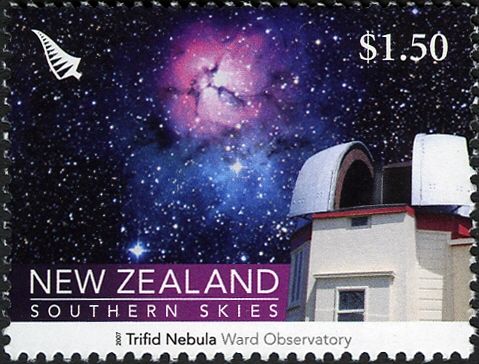 Trifid Nebula. Ward Observatory