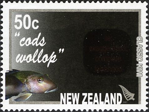 “cods wallop”