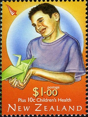 Health - Boy Holding Crane $1 + 10c
