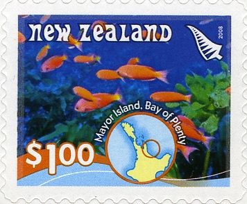 Splendid Perch, Mayor Island - Bay of Plenty - Booklet Issue
