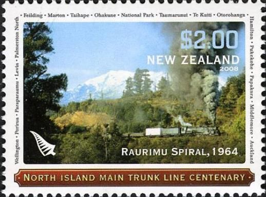 Raurimu Spriral, 1964