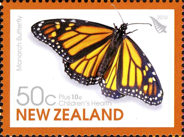 Health - Monarch Butterfly 50c + 10c