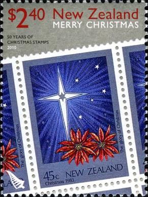 Christmas stamp from 1983