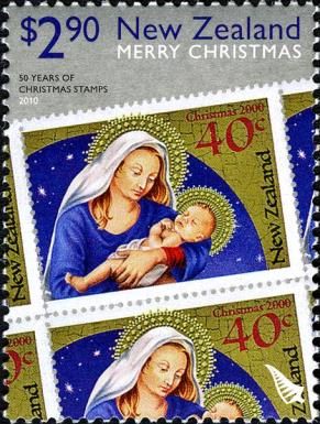 Christmas stamp from 2000
